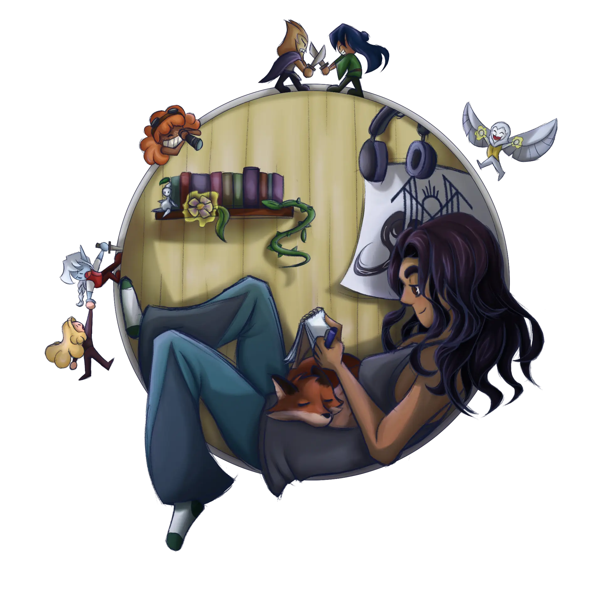 Lian Mizrachi illustration